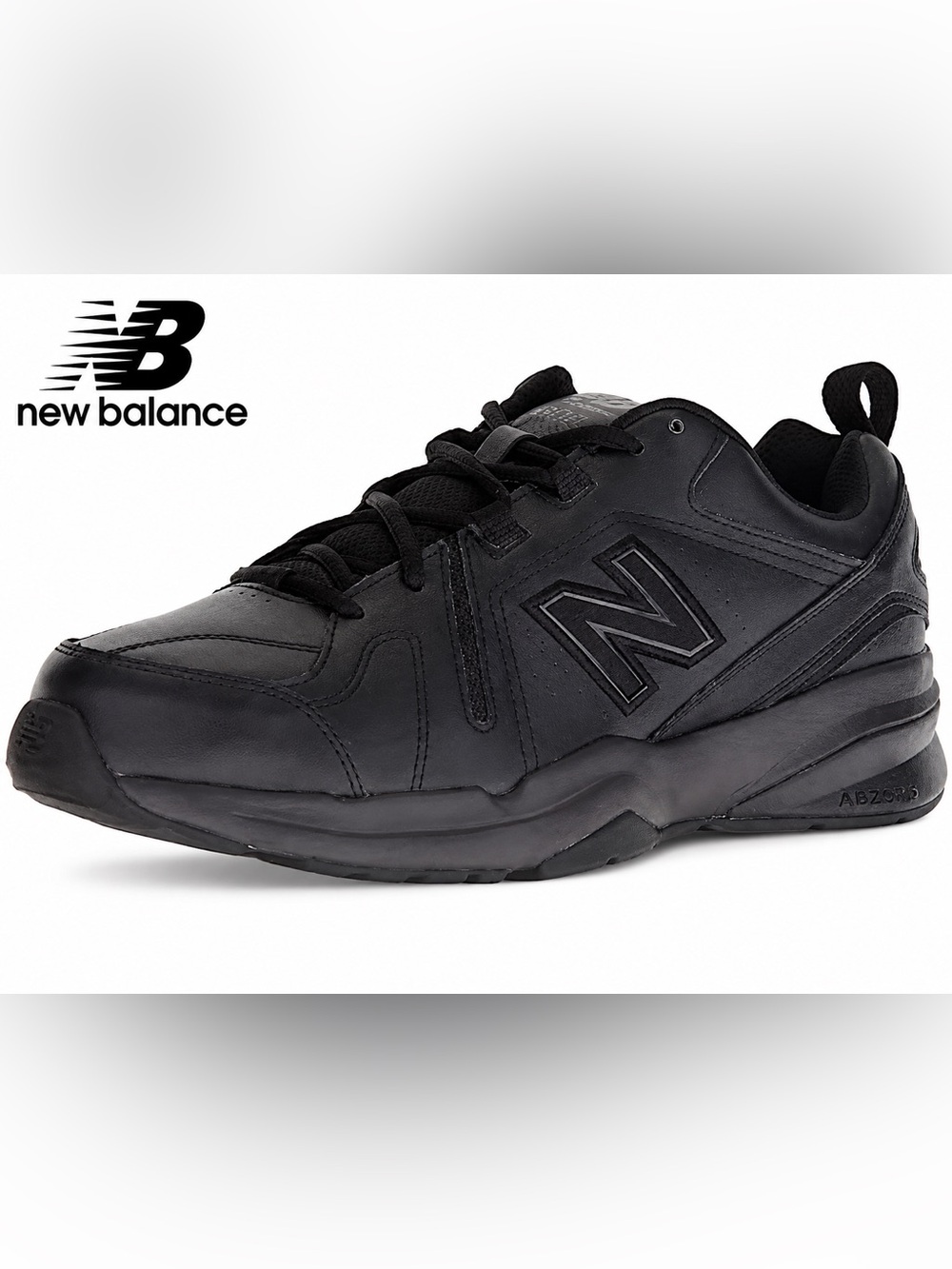 NEW BALANCE® Black/Black 608v5 Cross Trainer MX608AB5 Sneakers Size 7.5 Wide NIB